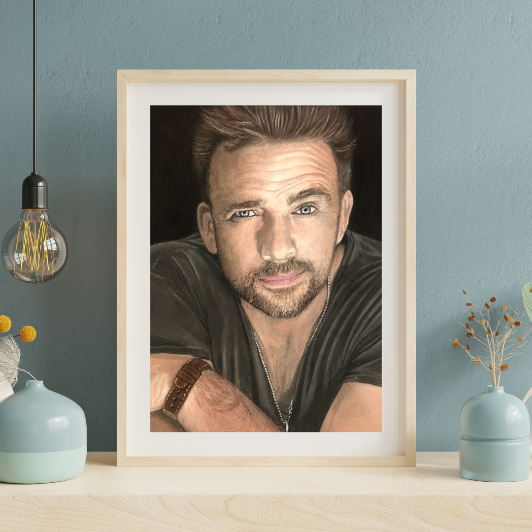 Sean Patrick Flanery Portrait Photo Giclee Print (Limited Edition) 11 x 14”